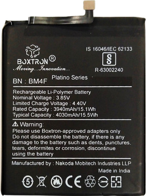 Boxtron Mobile Battery For  Original Xiaomi BM4F / Redmi MI A3 / 5000 mAh / 3.85V / 180 Days Replacement Warranty.