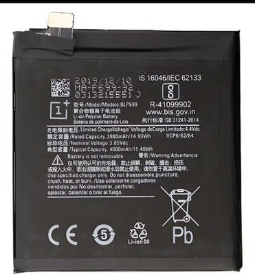 BRAVEHEART Mobile Battery For  ONEPLUS 7 Pro BLP699 | 3 Months Warranty