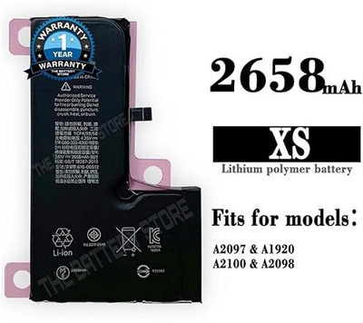 THE BATTERY STORE Mobile Battery For  Iphone iPhone Xs / A2097/ A1920/ A2100/ A2098 Battery with 1 Year Warranty