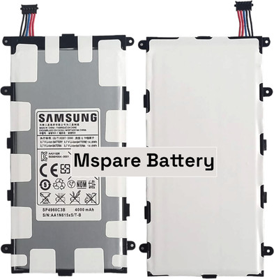 Mspare Mobile Battery For  Samsung Galaxy TAB 2 | Model SP4960C3B {4000mAH}