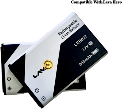 AEV Mobile Battery For  Lava Hero Leb027 II 800mAh(Premium Quality)