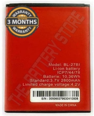 THE BATTERY STORE Mobile Battery For  Itel Orignal Battery for Itel BL-27BI A42 Plus /S21 with 3 Months Warranty
