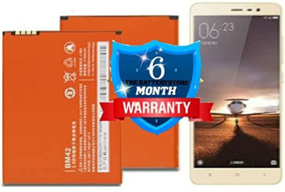 THE BATTERY STORE Mobile Battery For  Redmi Note 3G/4G Mi Note Original Battery Compatible with BM42 with 6 Month Warranty