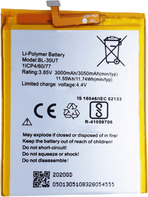 Full Energy Mobile Battery For  Tecno i3 / i3 Pro BL-30UT