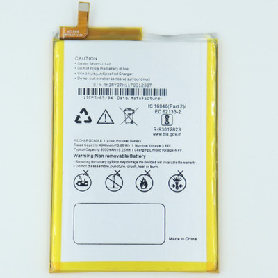 ROSKET Mobile Battery For  Micromax In 2c, E6533 With 5000 mAh