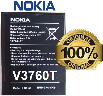 BKN Mobile Battery For  NOKIA Original Nokia V3760T Battery For Nokia C2 (TA-1233 / TA-1204) Mobile – 2800mAh