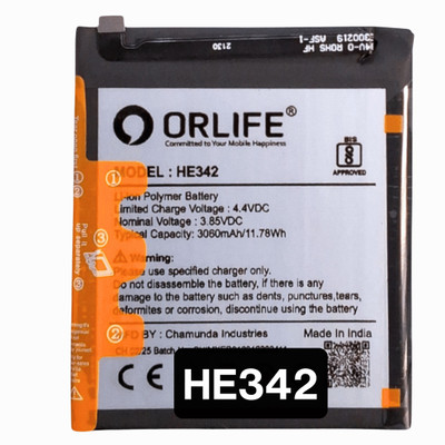 orlife Mobile Battery For  Nokia 5.1 Plus ,HE342 (1 Year Replacement Warranty)