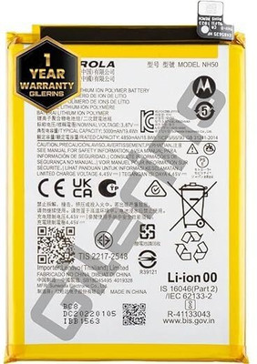 GILERINS Mobile Battery For  Motorola NH50 Motorola G22 Dual Sim PATW0000IN, XT2231-2 with 1 Year Warranty