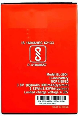 THE BATTERY STORE Mobile Battery For  itel/5092(BL-29DI) Long Life Battery High Capacity Battery Backup with 6 Month Warranty