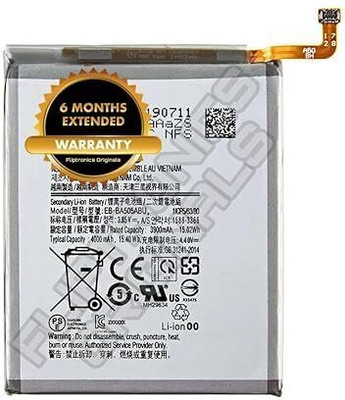 FLIPTRONICS ORIGINALS Mobile Battery For  Samsung EB-BA505ABU Samsung Galaxy A50/ A505F/ A30s/ A30 with 6 Months Warranty