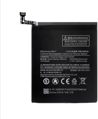 BRAVEHEART Mobile Battery For  Xiaomi Mi Redmi Y1 / Mi Redmi Y1 Lite|3 Months Warranty
