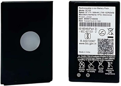 Jio Mobile Battery For  Jio Jio BI10F, JIO AC10F