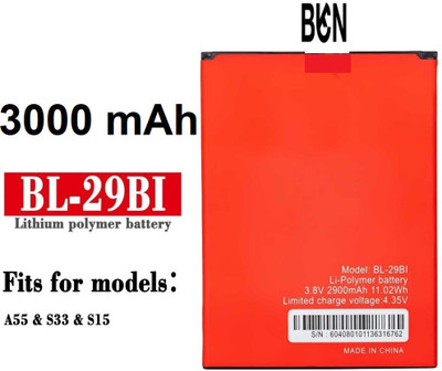 YAARISTYLE Mobile Battery For  ITEL / itel Itel A55 / S15 – BL-29BI (3000 MAH) BATTERY