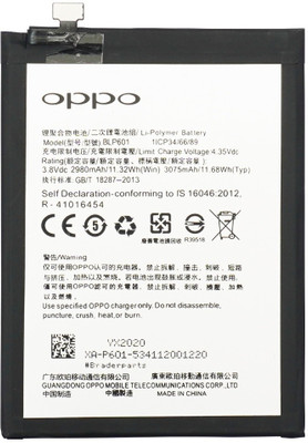 thinkme Mobile Battery For  Oppo Original Battery For F1s (BLP601) 3075mAh