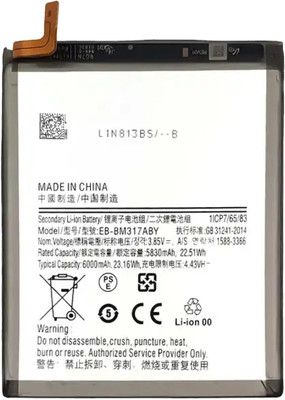 NAFS Mobile Battery For  Samsung Galaxy M31S M317 M317F EB-BM317ABY 6000mAh