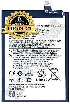 THE BATTERY STORE Mobile Battery For  Motorola ORIGINAL Motorola Moto G60 / Moto G10 Power MH60 with 6 Months Warranty