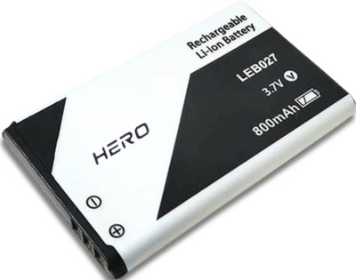 FEkart Mobile Battery For  Compatible Lava Hero / Hero 600 / 600i / 600+ / 600s / 600 Lite /600+ Lite / Hero Punch 800mAh