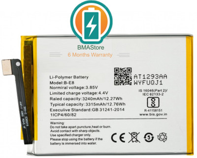 Mstore Mobile Battery For  Vivo B-E8 V11i, Y97, Y97A, V1813A, V1813, 1806