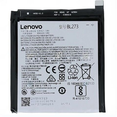 ROSKET Mobile Battery For  Lenovo K6 Note (BL273) 4000mAh