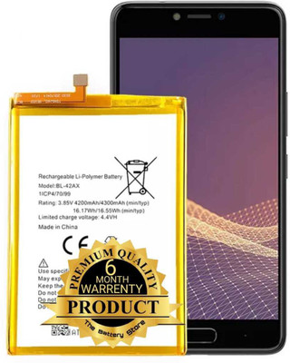 THE BATTERY STORE Mobile Battery For  infinix Orignal Battery For Infinix Note 4 Battery Original With 6 Months Warranty