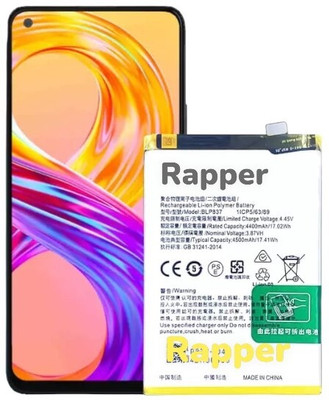 RAPPER Mobile Battery For  Realme 8 Pro RMX3081 BLP837 (4500mAH)