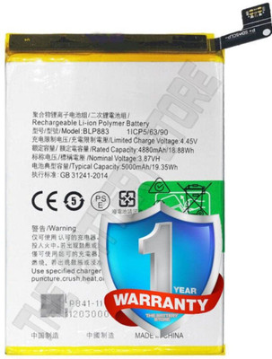 THE BATTERY STORE Mobile Battery For  Oppo Orignal BLP883 Battery for Oppo Realme 8S 5G with 1 Year warrenty