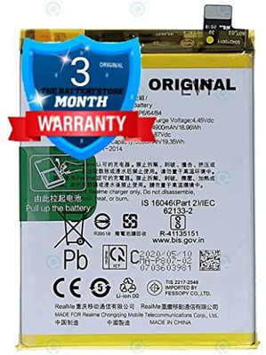 THE BATTERY STORE Mobile Battery For  Oppo Realme 7 Original Battery (BLP807)with 3 Months Warranty and High Capacity Battery Backup