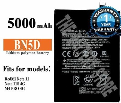 THE BATTERY STORE Mobile Battery For  Redmi Original BN5D Battery for Redmi Note 11s /11S M4 Pro with 1 Year Warranty