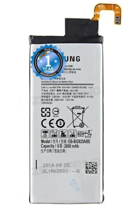 ZQTCIPRINO Mobile Battery For  Samsung EB-BG925ABE Battery for Samsung Galaxy S6 Edge G925 with 1 Year Warranty