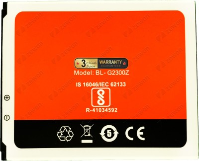 Zewon Mobile Battery For  Gionee Pioneer P5L BL-G2300Z Battery 6 Months Warranty*