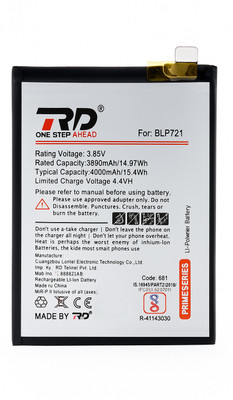RD Mobile Battery For  BLP721 battery is a replacement part for the Oppo Realme C2 & Oppo A1K. Realme & Oppo Smartphones.