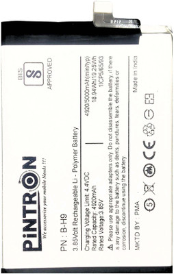 Pintron Mobile Battery For  Vivo Y19 Mobile Battery For Vivo Y19 Battery B-H9 5000mAh with 90 Days Warranty
