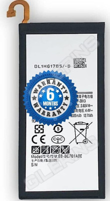 GILERINS Mobile Battery For  Samsung Original EB-BC701ABE Battery for Samsung C7 PRO with 6 Months Warranty
