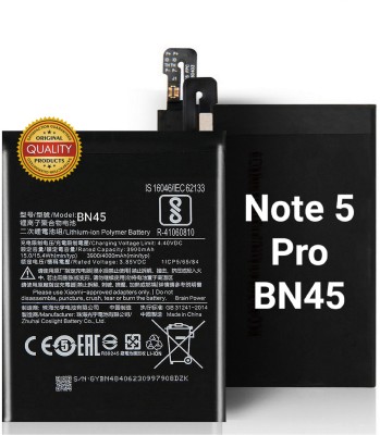 AEHUB Mobile Battery For  Xiaomi Redmi Note 5 Pro/ BN45/ 4000mAh