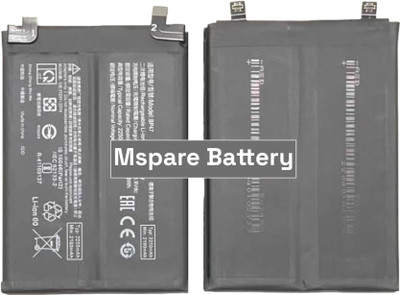 Mspare Mobile Battery For  Xiaomi Redmi Mi Note 11 Pro+ | Model BP47 {2250mAH}