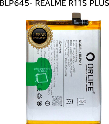 orlife Mobile Battery For  OPPO R11s PLUS |BLP645 ( 1 Year Replacement Warranty )