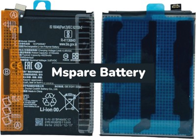 Mspare Mobile Battery For  Xiaomi 10T Lite 5G | Model BM4W {4820mAH}