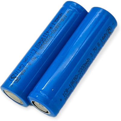 Svojas 18650 cell 3.7V, 2200mAh Li-ion Rechargeable 2 Pcs   Battery(Pack of 2)