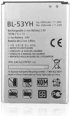 RAPPER Mobile Battery For  LG G3 / Optimus G3 D830 D850 D851 D855 LS990 VS985 F400 {BL-53YH}