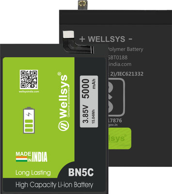 WELLSYS Mobile Battery For  Xiaomi Xiaomi Poco M4 Pro 5G BN5C (5000mAh)
