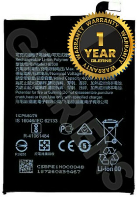 GILERINS Mobile Battery For  Nokia HE338 Battery for Nokia 2 TA-1029, TA-1035, TA-1007 with 1 year Warranty