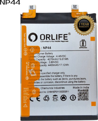 orlife Mobile Battery For  Motorola Edge 40 / Edge 30 Fusion |NP44 ( 1 Year Replacement Warranty )