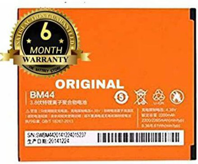 THE BATTERY STORE Mobile Battery For  Redmi 2 / Redmi 2S / Mi 2 / Mi2S / BM44 Original Battery BM44 with 6 Month Warranty and High Capacity Battery Backup