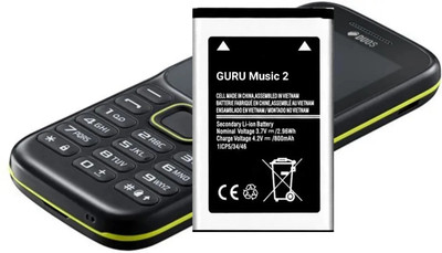 YAARISTYLE Mobile Battery For  Samsung Guru Music 2 / 800mAh(Premium Quality)