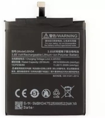 NAFS Mobile Battery For  Battery For XIAOMI BN34 REDMI 5A / Mi-5A