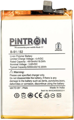 Pintron Mobile Battery For  VIVO Y31s 5G B-S1/S2 Mobile Battery For VIVO Y31s 5G B-S1/S2 of 5000mAh with 90 Days Warranty