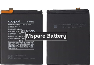 Mspare Mobile Battery For  Coolpad Cool One | Model CPLD-403 {4060mAH}