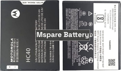 Mspare Mobile Battery For  Motorola Moto C | Model HC40 {2350mAH}