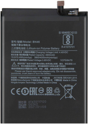 LIFON Mobile Battery For  Mi Note 8 Redmi 7 Note 6 4000mAh