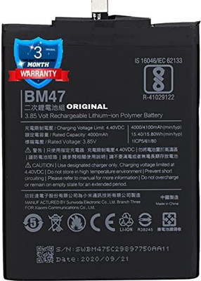 THE BATTERY STORE Mobile Battery For  Mi 3pro Compatible Redmi 3, .Original Battery Bm47 for Mi 3pro Compatible Redmi 3,